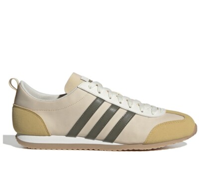 Adidas VS Jog 2.0 casual sneakers Crystal Sand Olive Strata JI2437 MEN'S SHOES