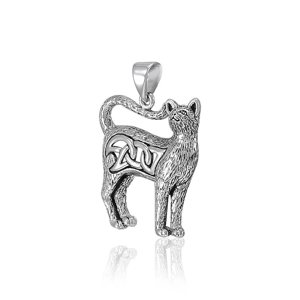 Pendentif Celte Trilobé En Argent 925 – Forme Cheval, Bijou Totem Animal, Neuf Avec étiquettes