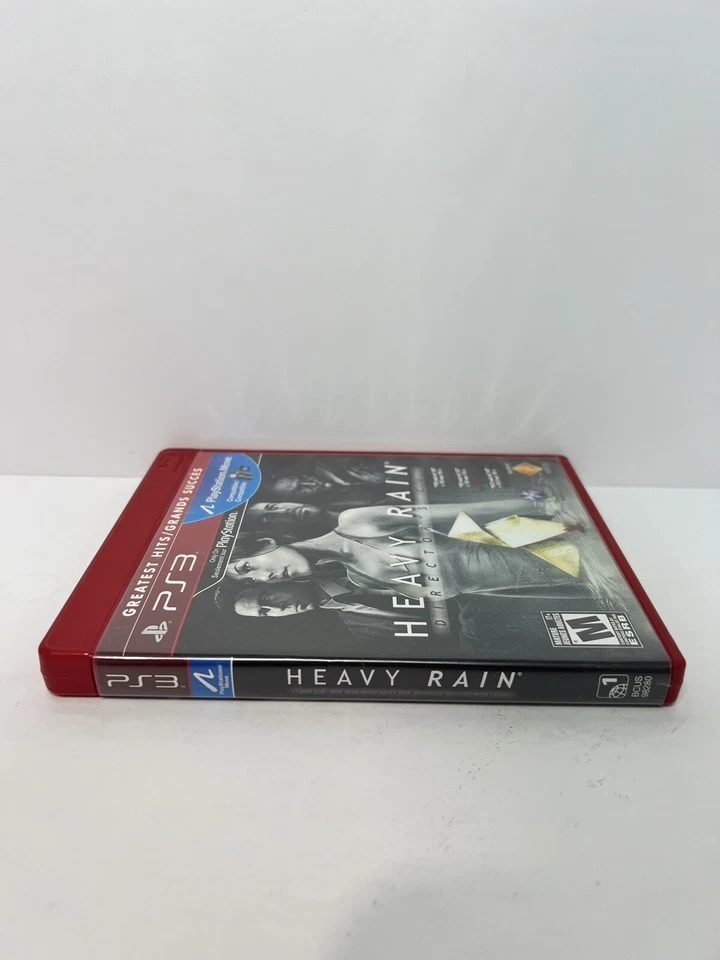 Heavy Rain - Director's Cut (Sony PlayStation 3, 2011) Great Condition - Tested - Image 3 of 4