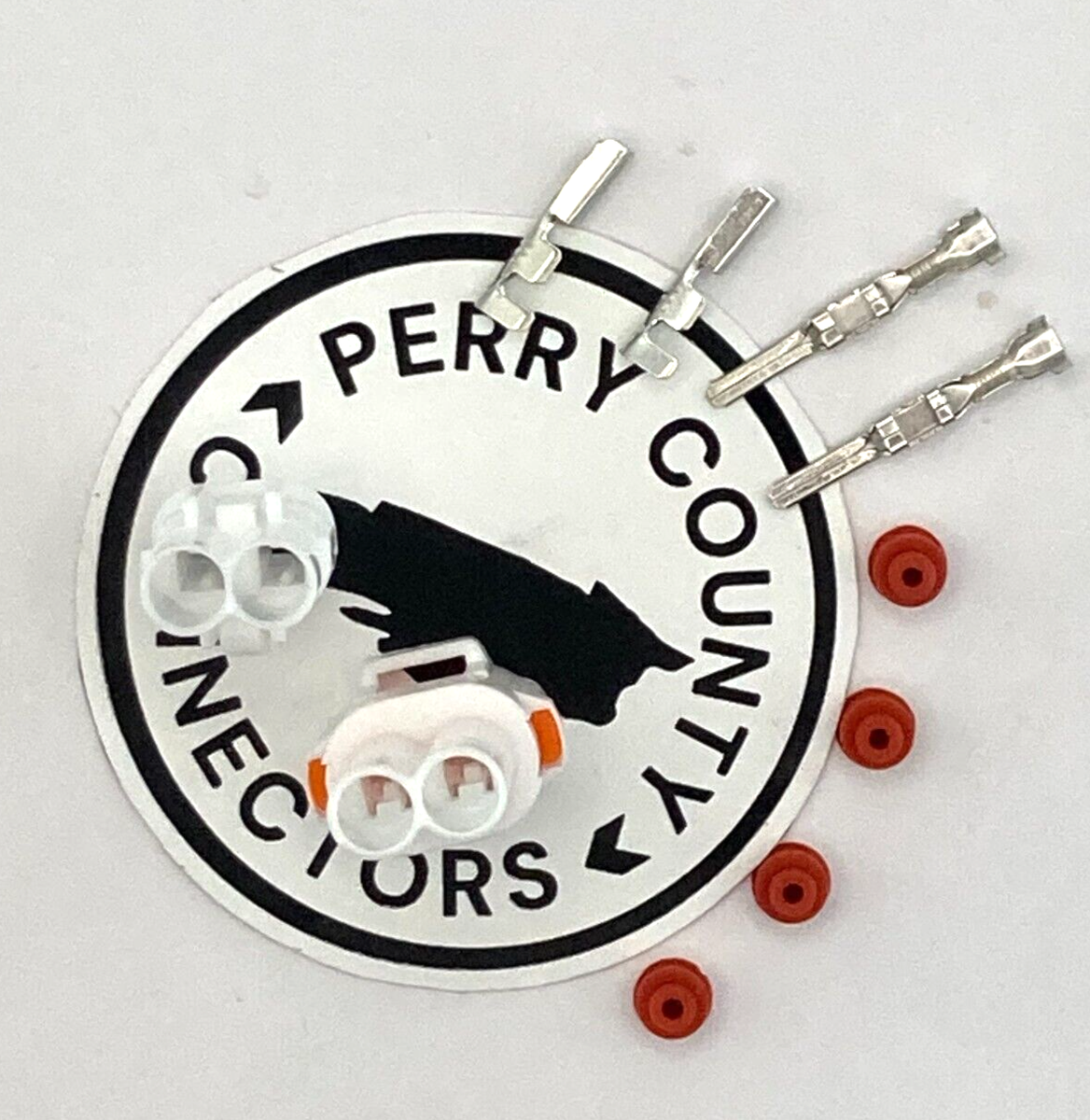 2 Pin Connector Plug Set Yamaha 6187-2171 6180-2181 Kawasaki