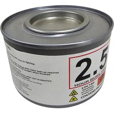 3 x 2.5 Hour New Chafing Dish Chafer Fuel Gel PK3 - Caterers Chafing TINS,CANS