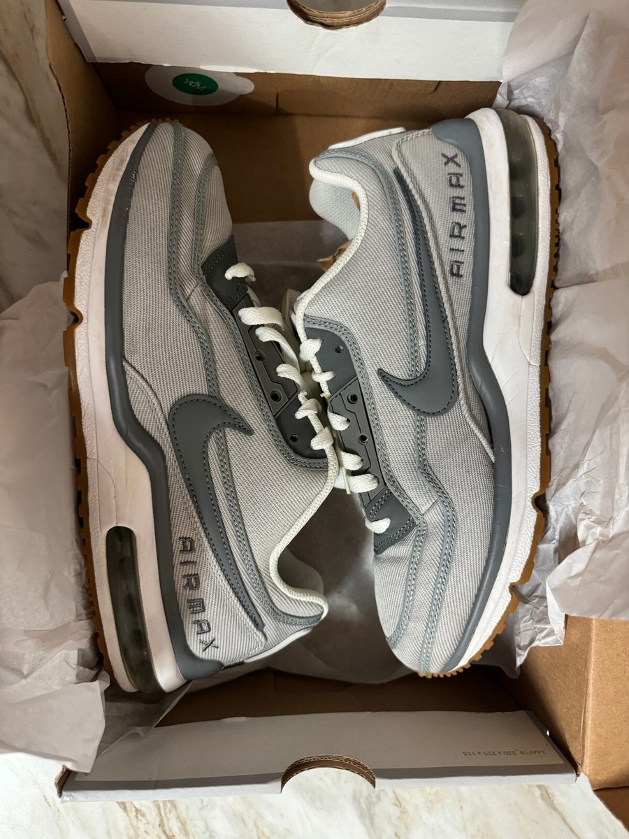 【いぬ3 】 Nike Air Max LTD 3 TXT Sneakers Mens 8.5 Wolf Grey Casual