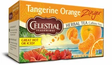 Celestial Seasonings Tangerine Orange Zinger Herbal Tea (Pack of 3)