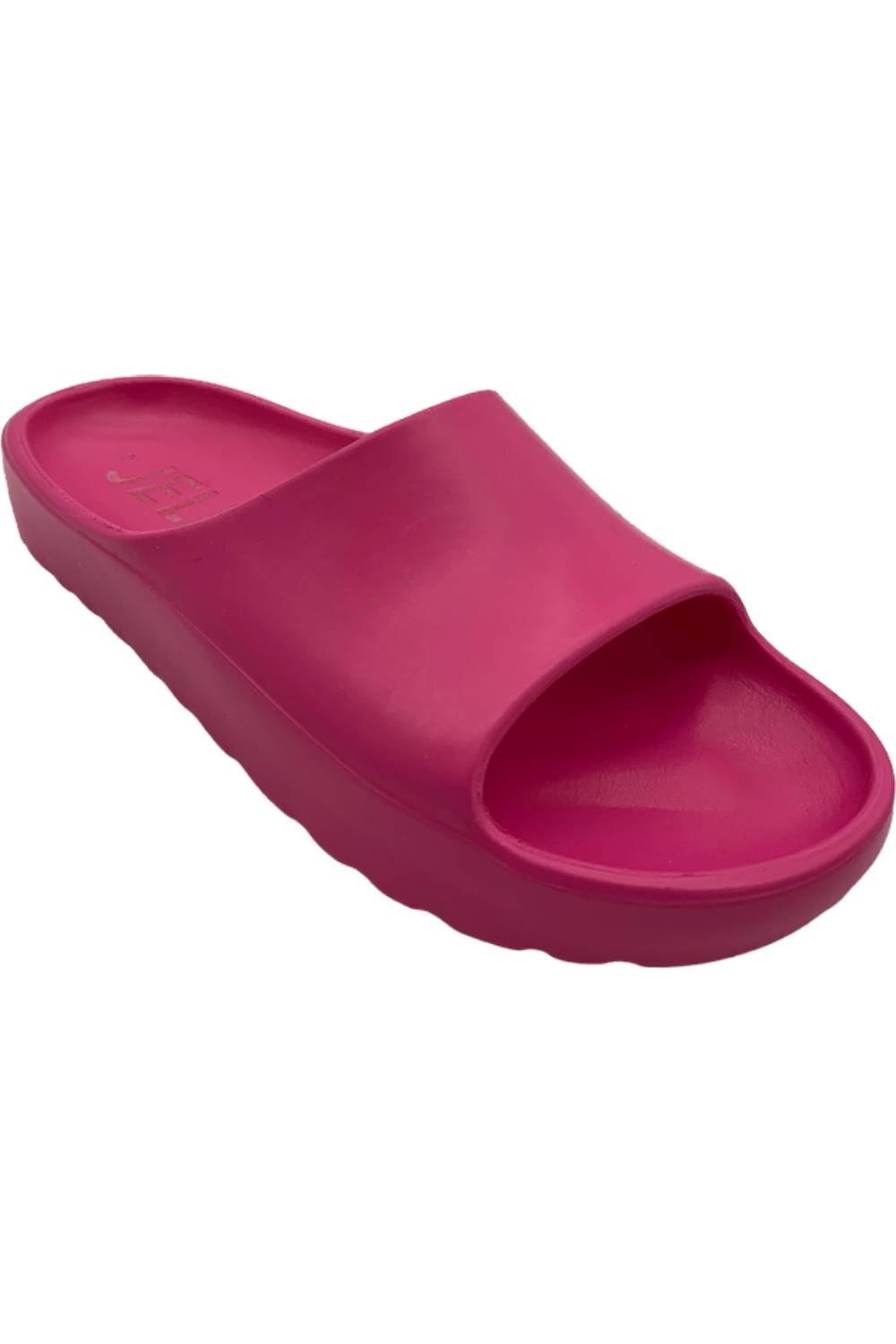 Спортивные босоножки-горки с лимонным желе Азалия Фуксия