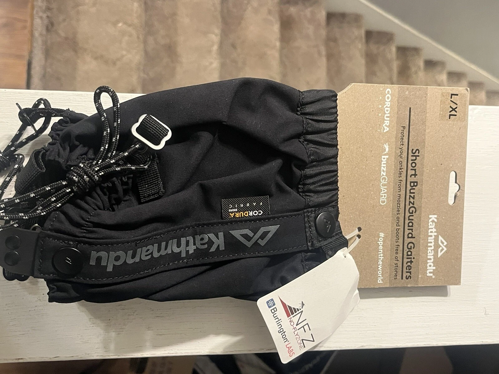 Kathmandu Short Buzzguard Gaiters Brand New Size L/XL Black Outdoor RRP $79.98
Opens in a new window