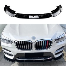 Frontstoßstange Spoiler Splitter Lippe Für BMW X3 X4 G01 2018-2021 Schwarz