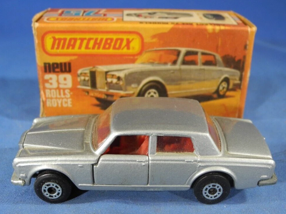 Matchbox Rolls-Royce 1979 Vehicle Year Vintage Manufacture Diecast