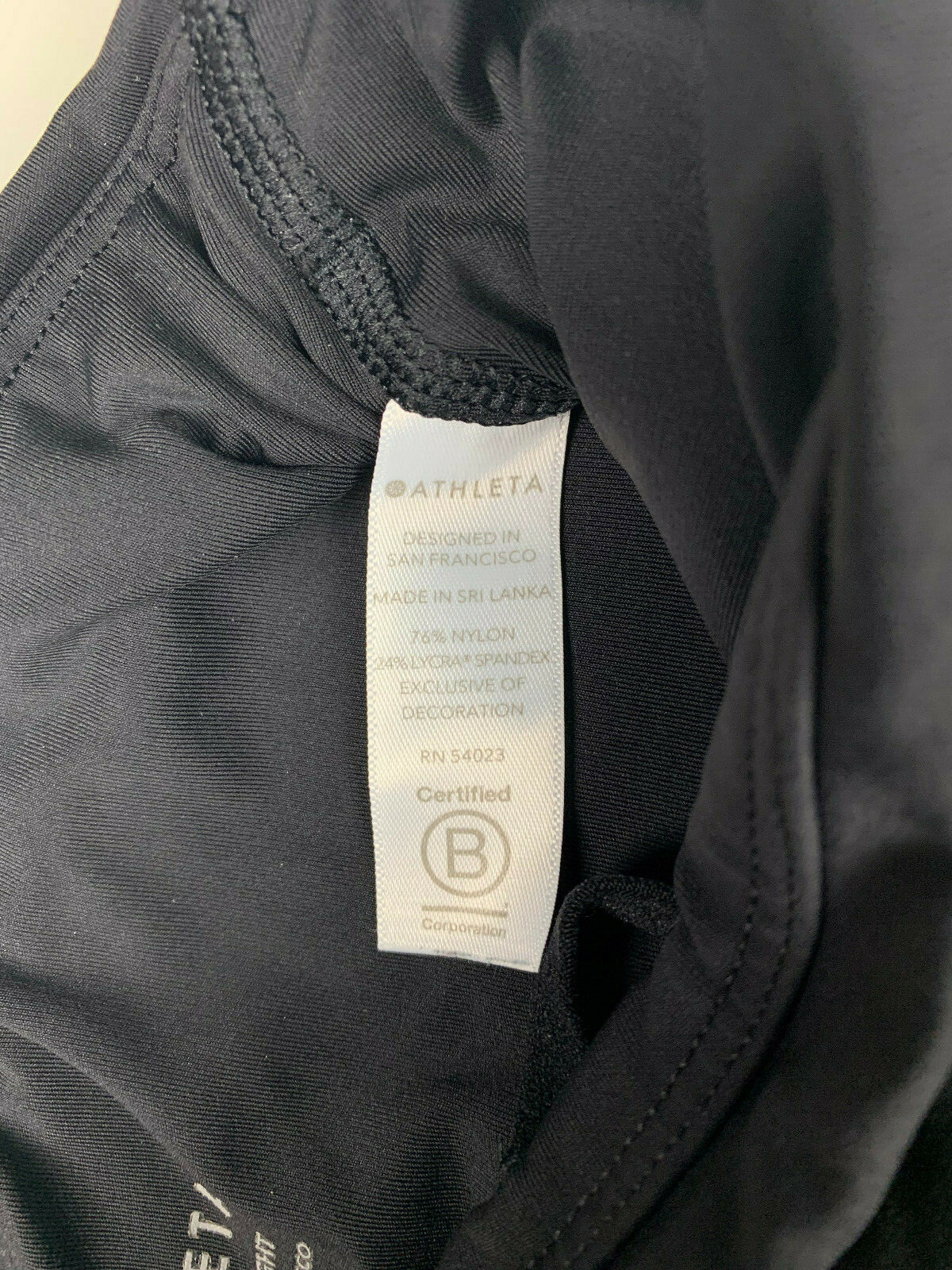 Athleta Tailwind Reflective 7/8 Tight Supersonic Blac… Gem