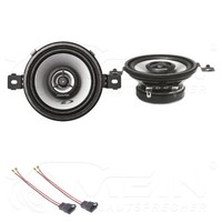 Alpine Lautsprecher FüR VW Jetta II / 2 1984-1992 Armaturenbrett Front 87 #Abev