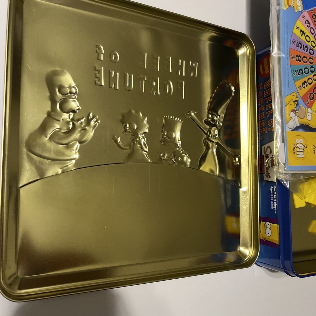 The Simpsons Wheel of Fortune Deluxe Edition With 24 Bonus Puzzles