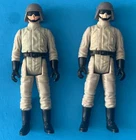 STAR WARS 1984 KENNER  AT-ST DRIVER VARIANT LOT FLESH & PALE FACE LOOSE