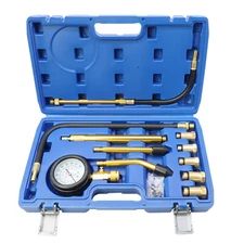 Compression Tester Kit, Small Engine Cylinder Test Pressure Gauge Tool S