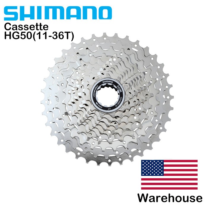 SHIMANO Deore CS-HG50 10 Speed Mountain Bike Cassette 11-36T