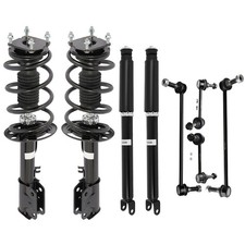 For 2011-2013 Ford Explorer 3.5l Front Struts Rear Shocks End Links 6pcs K750393 For 2011-2013 Ford Explorer 3.5l Front Struts Rear Shocks End Links 6pcs K750393