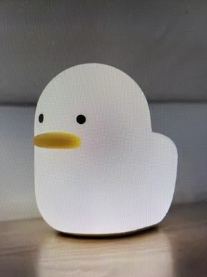 Stare Duck Silicone Night light