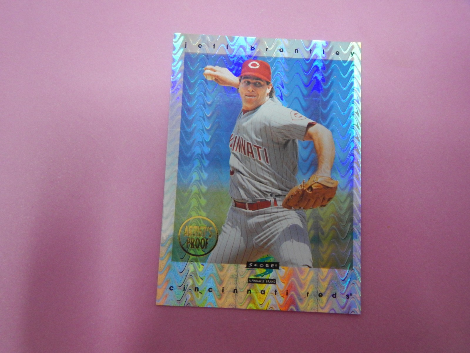 1997 Score Showcase Series Artist's Proof Jeff Brantley #126