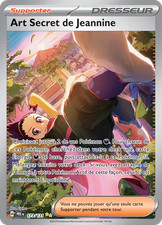 Carte Pokémon Art Secret de Jeannine 173/131 Alternative Évolutions Prismatiques