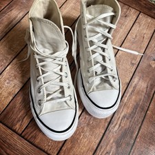 Converse Chuck Taylor All Star High Top Sneaker Classic White Lace-Up 8 women