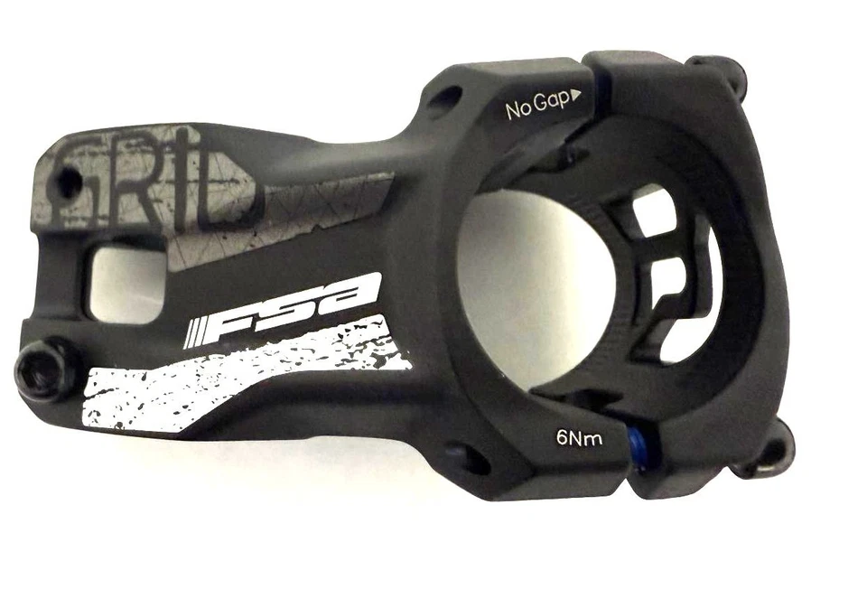 FSA Full Speed Ahead GRID Threadless Stem 50mm +/-6 Deg 35mm Clamp 1 1/8" New - Image 3 of 4