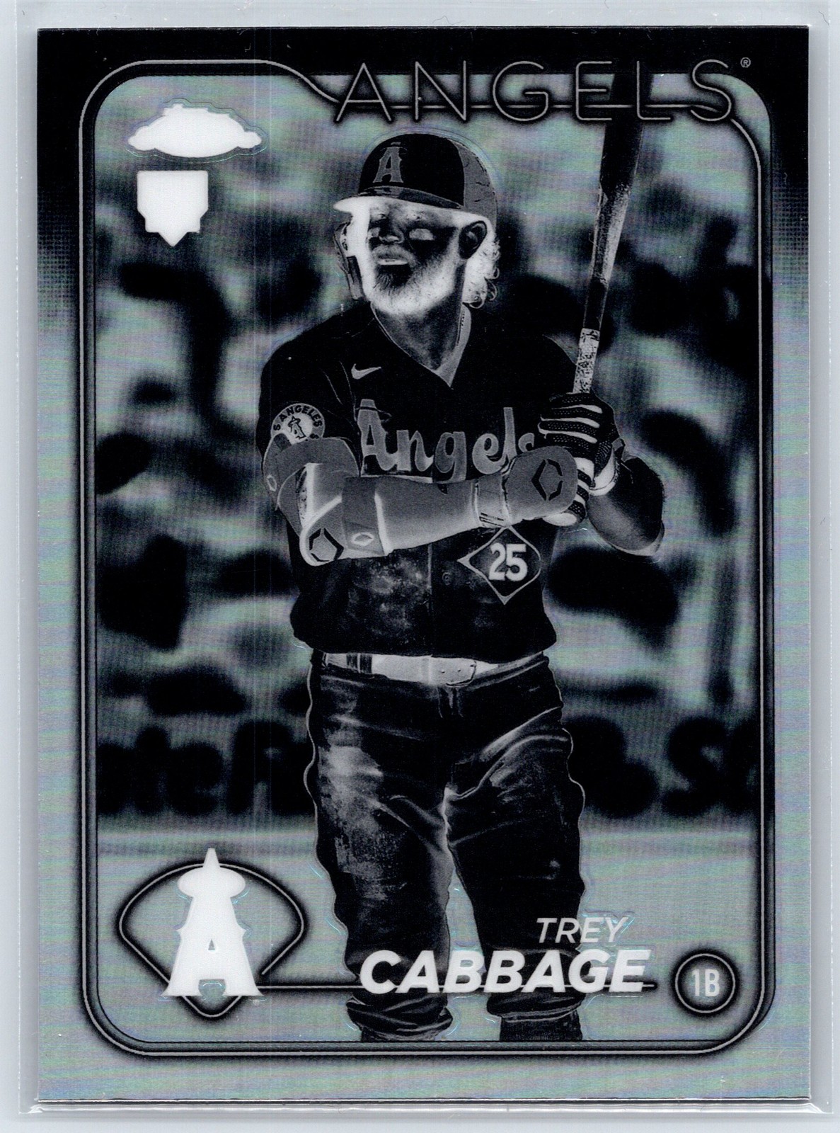 2024 Topps Chrome Trey Cabbage #226 Negative Refractors 10007277