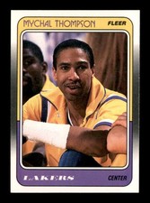 1988 Fleer #69 Mychal Thompson   NM/NM+ X3694629