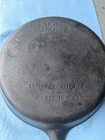 Vintage Wagner Ware 10 1/2 Inch Skillet Cast Iron Frying