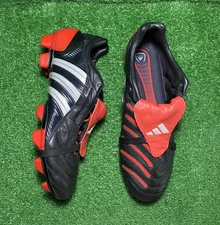 NEW 2004 Adidas Predator Pulse Mania Beckham Zidane TRX FG 10.5 US Black Red