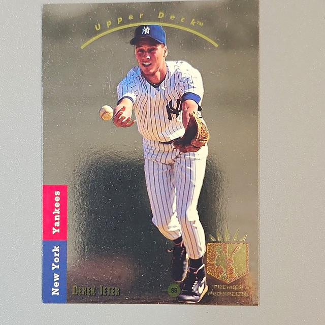 Upper Deck 1993 SP Premier Prospects Derek Jeter Yankees RC #279 Base