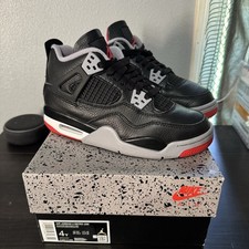 Grade School 4Y Jordan 4 Bred Reimagined- Pre Owned