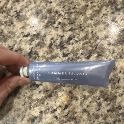 Summer Fridays Jet Lag Mask Hydrating Face Tube w/ Hyaluronic Acid 1 oz