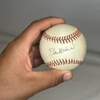 STAN MUSIAL SIGNED BASEBALL  ST. LOUIS CARDINALS-AUTOGRAPHED BASEBALL