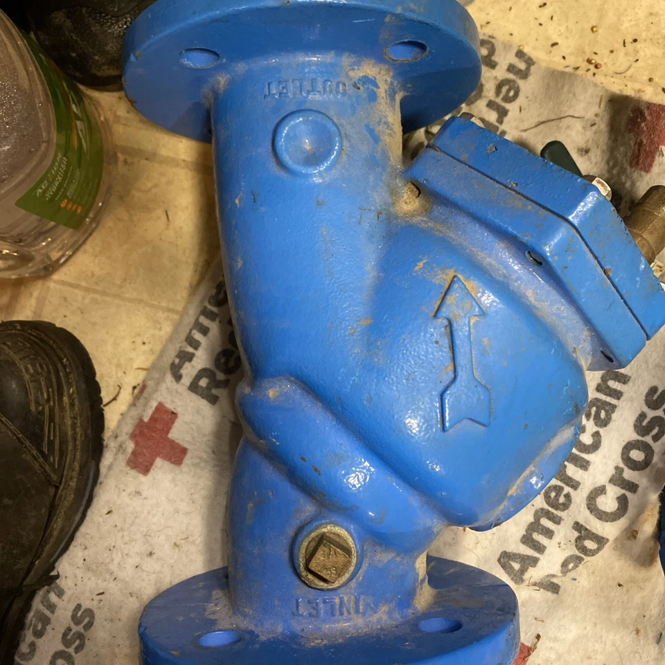 Colador WATTS 77F Wye Y 2-1/2" Clase 125 / 200 FF Brida | Cuerpo CI | Pantalla SS Foto 3 de 4