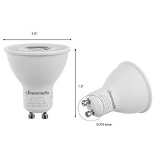 10-Pack GU10 LED Dimmable Bulb, 500LM, 5000K Daylight Track Lighting Bulb,
