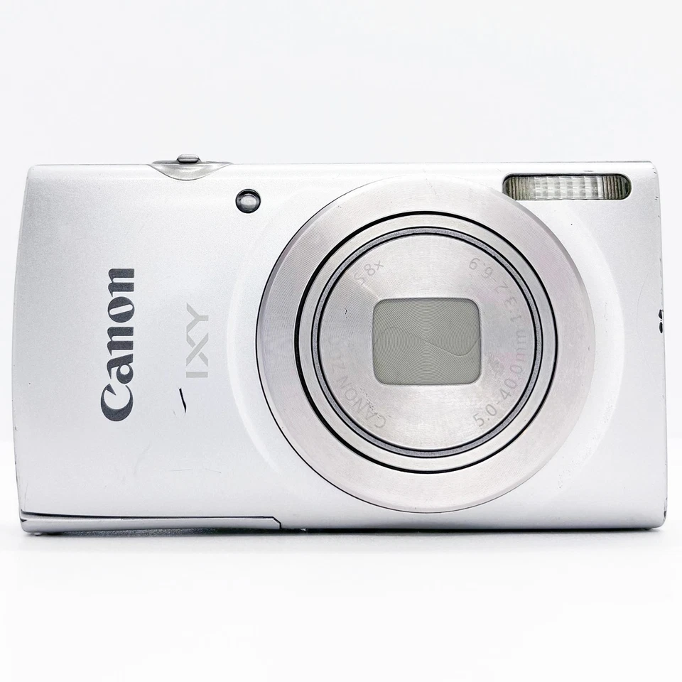Canon PowerShot IXY 200 Silver ELPH 185 Digital Camera 20MP 8x Zoom 1DayShip - Image 2 of 4