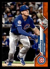 2020 Topps Orange 99 Made # 70 Nico Hoerner RC - Chicago Cubs