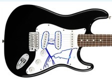 The Bright Black Signed Autographed Guitar