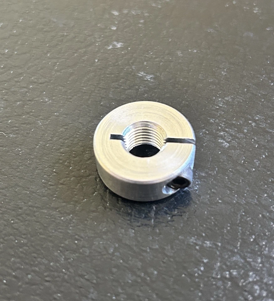 NEW - Aluminum Universal Hub Axle Bearing Lock Collar - 3/8"x24tpi BMX - Image 3 of 3