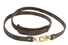 Authentic Louis Vuitton Monogram Shoulder Strap 46.5" LV AB567