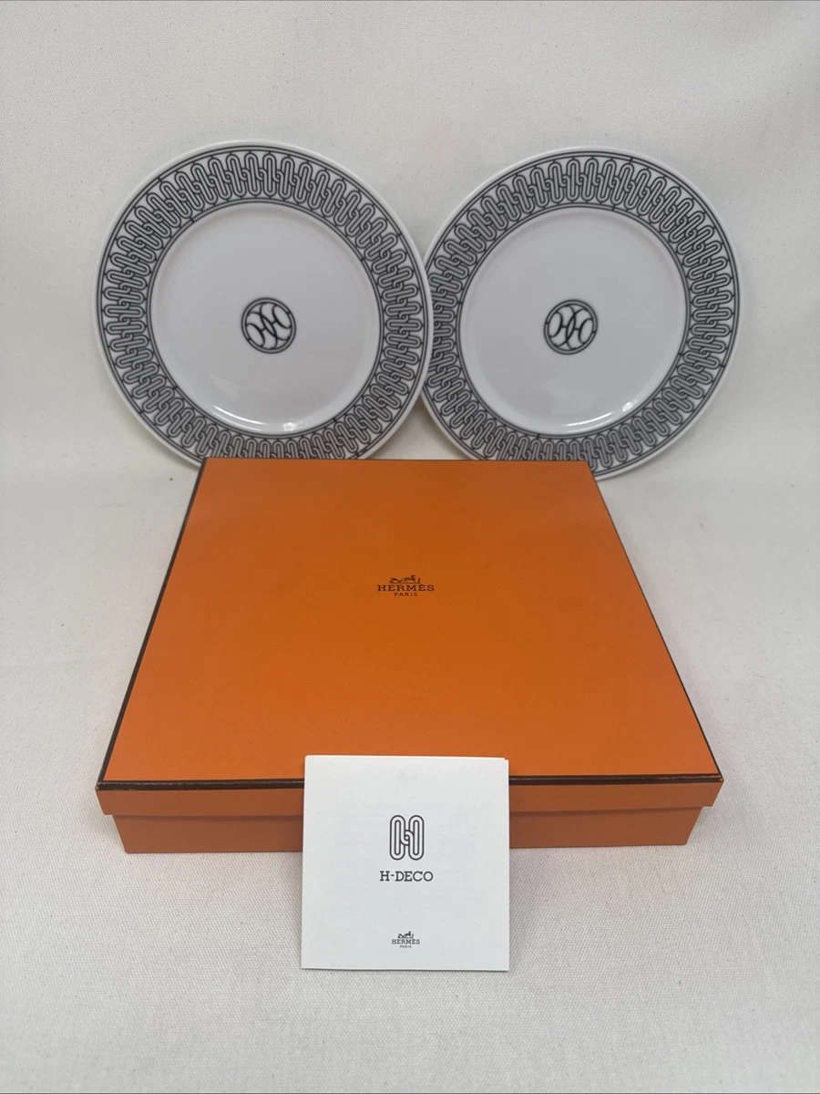 Rare service d'assiette Hermes Early America 33 cm