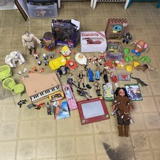 Lot Of 50 Vintage Action Figures Loose Toys