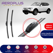 WOBERMANN Scheibenwischer vorne für BMW X3 E83 SUV (2004-2010) 2TLG Satz Paar