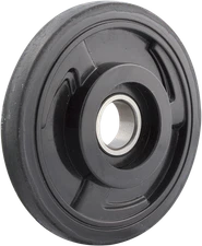 KIMPEX Idler Wheel With Bearing 6205-2RS - Black - Group 14 - 130 Mm OD x 1"