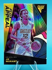 Ja Morant 2022-23 Panini Flux Flux Appeal Silver #10 Grizzlies