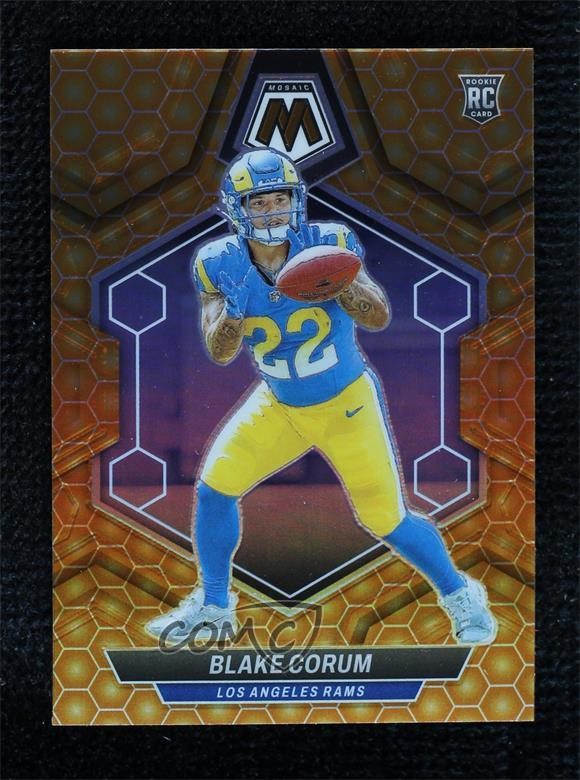 2024 Panini Mosaic Rookies Honeycomb Prizm Blake Corum #368 Rookie RC