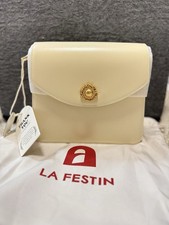 LA FESTIN Leather Top Handle Satchel Purse for Women