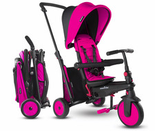 Triciclo per Bambini Smartrike STR3 Folding Rosa  Trasformabile - USATO 