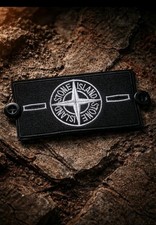 Stone Island Patch Aufnäher mit 2 Knöpfen N...