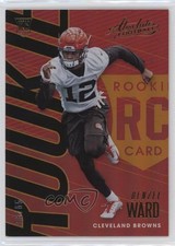 2018 Panini Absolute Rookie Spectrum Orange 55/65 Denzel Ward #126 zg6
