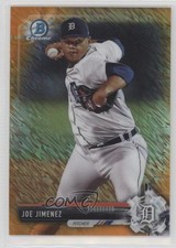 2017 Bowman Chrome Prospects Orange Shimmer Refractor /25 Joe Jimenez #BCP38 0c2