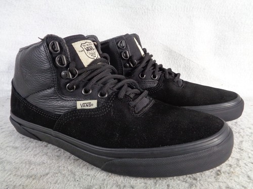 VANS x Civilware Service Boot Męskie US 9 Czarne Skóra Dri-Lex Skate Outdoor Rzadkie - Zdjęcie 1 z 10